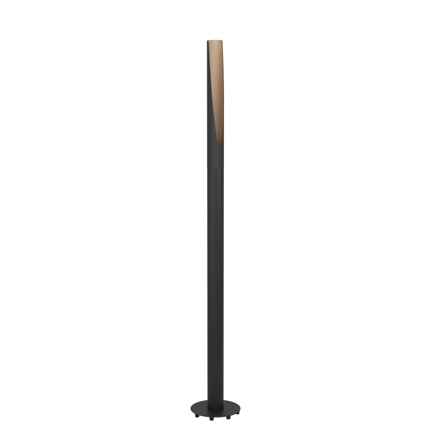 Eglo - LED golvlampa 1xGU10/4,5W/230V svart/brun