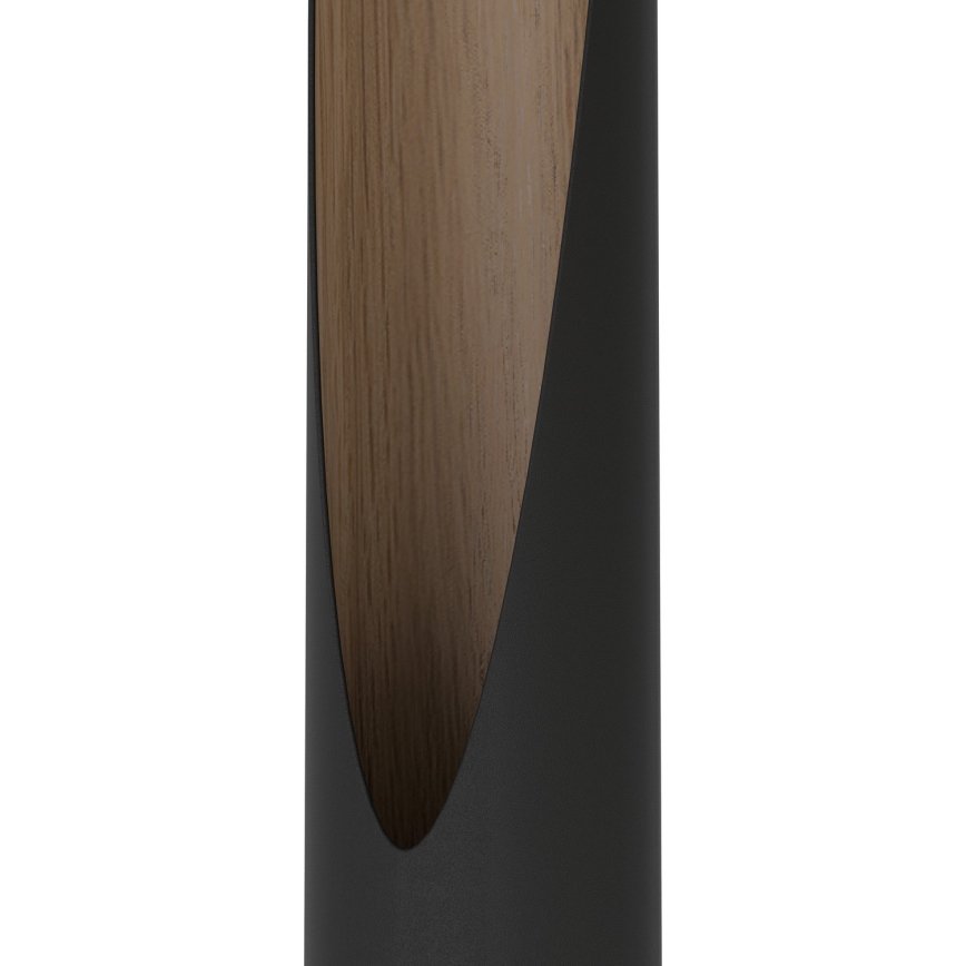 Eglo - LED golvlampa 1xGU10/4,5W/230V svart/brun