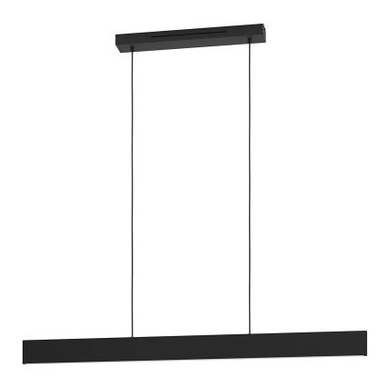 Eglo - LED RGBW Ljusreglerad ljuskrona på textilsladd LED/38W/230V 2700-6500K svart