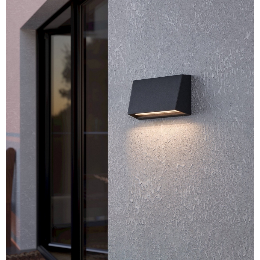 Eglo - LED vägglampa för utomhusbruk LED/9,5W/230V IP65