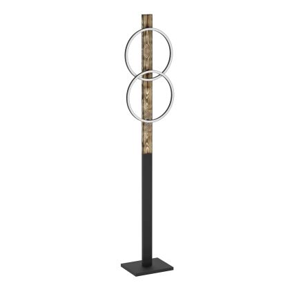 Eglo - LED golvlampa 2xLED/12W/230V 3000K brun/svart