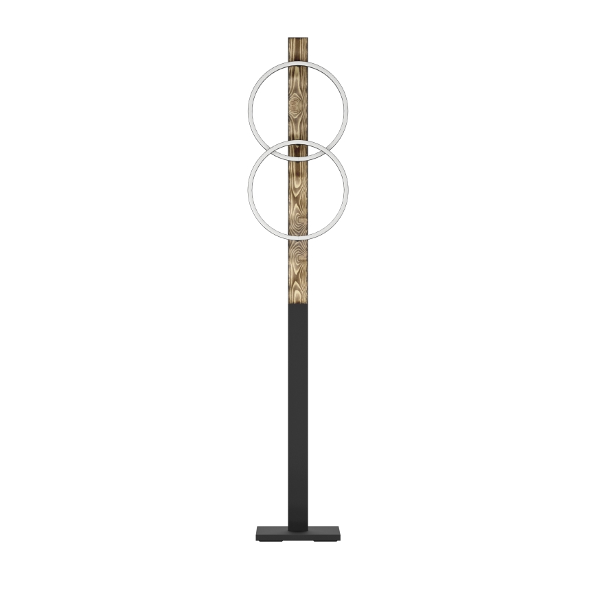 Eglo - LED golvlampa 2xLED/12W/230V 3000K brun/svart