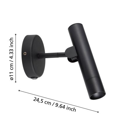 Eglo - LED väggbelysning LED/5W/230V