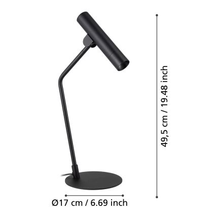 Eglo - LED bordslampa LED/5W/230V