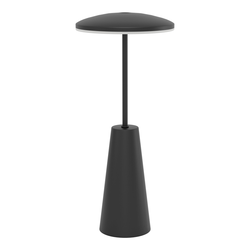 Eglo - LED Ljusreglerad beröring utomhus lampa LED/2,8W/5V 2400K/3000K/4000K 5200 mAh IP54 svart