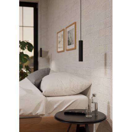 Eglo - LED ljuskrona med textilsladd LED/5W/230V