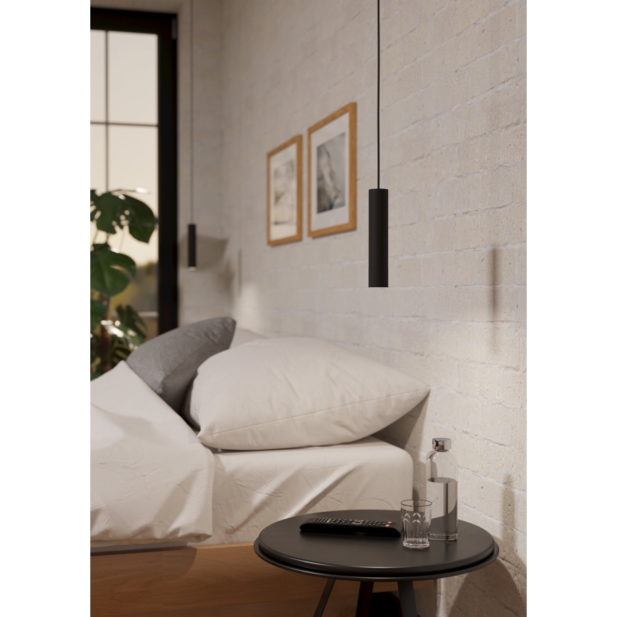 Eglo - LED ljuskrona med textilsladd LED/5W/230V