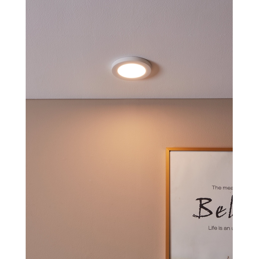 Eglo - LED infälld belysning LED/5,5W/230V 3000K vit