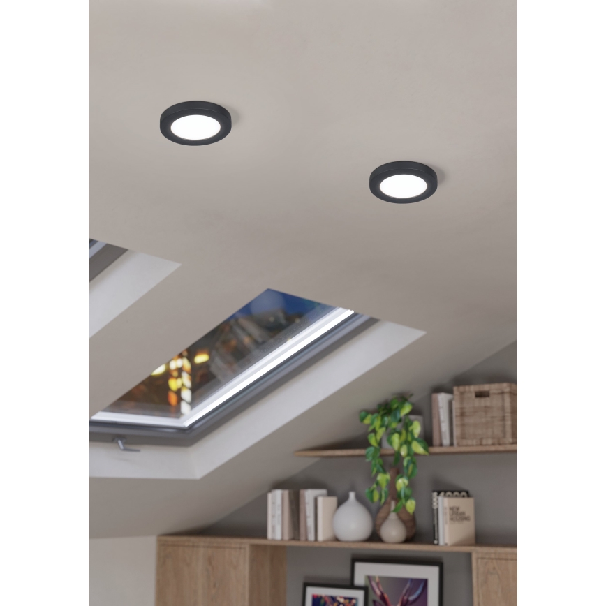 Eglo - LED infälld belysning LED/5,5W/230V 4000K svart
