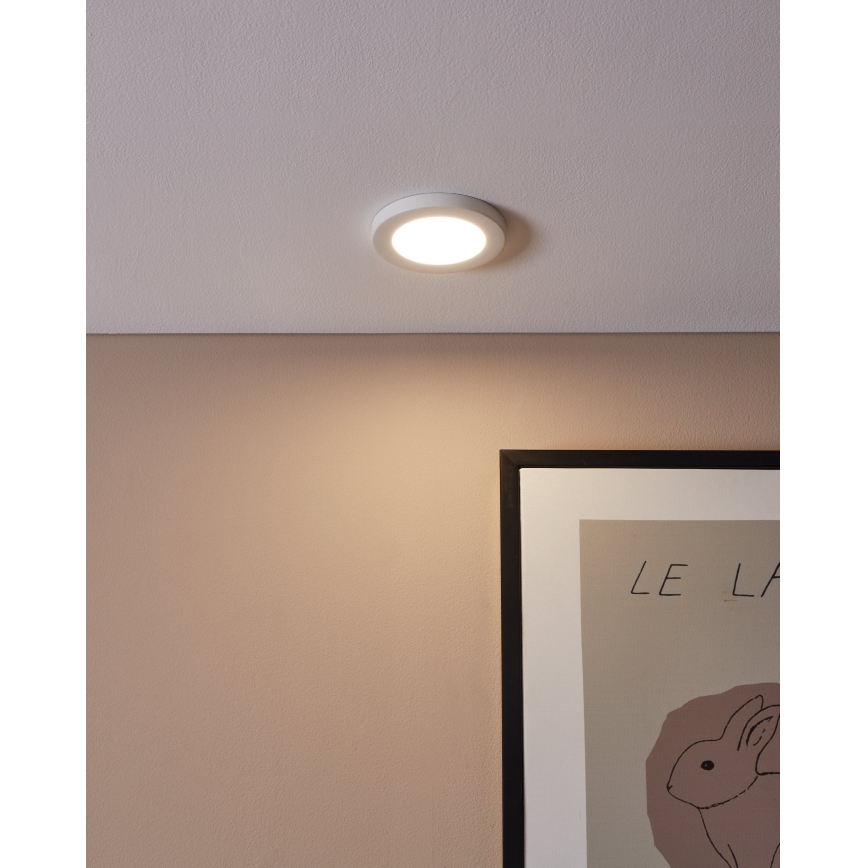 Eglo - LED infälld belysning LED/5,5W/230V 4000K vit