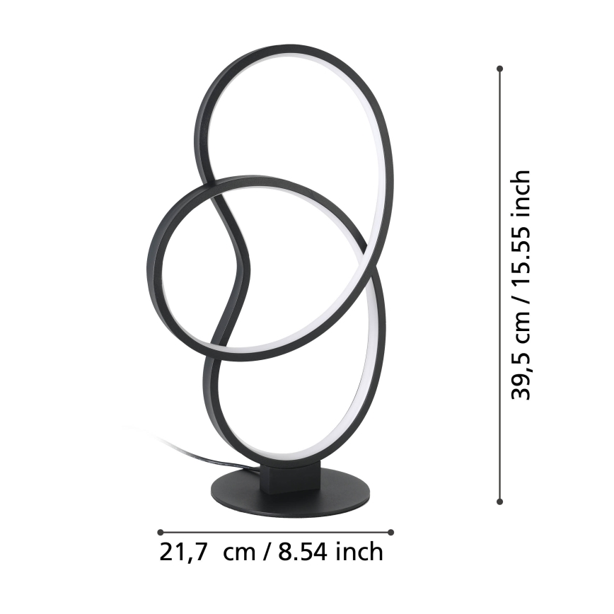 Eglo - LED bordslampa LED/14,5W/230V