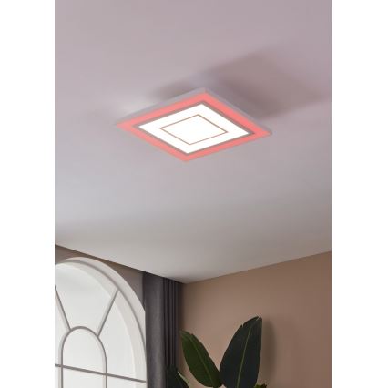 Eglo - RGBW Dimbar taklampa LED/18W/230V 3000-6500K + fjärrkontroll