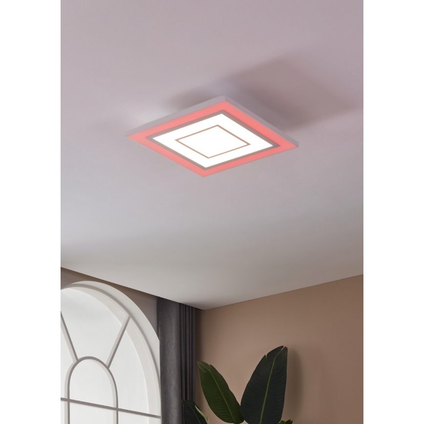 Eglo - RGBW Dimbar taklampa LED/18W/230V 3000-6500K + fjärrkontroll