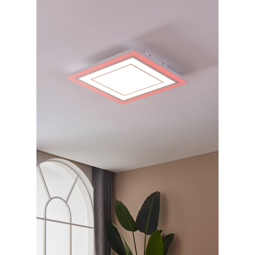 Eglo - LED RGBW Dimbar taklampa LED/29W/230V 3000-6500K + fjärrkontroll