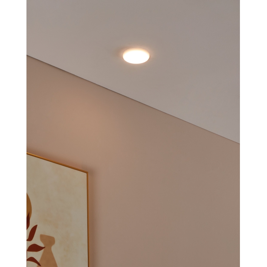 Eglo - Infälld LED badrumsbelysning LED/4,5W/230V diameter 7,5 cm IP65