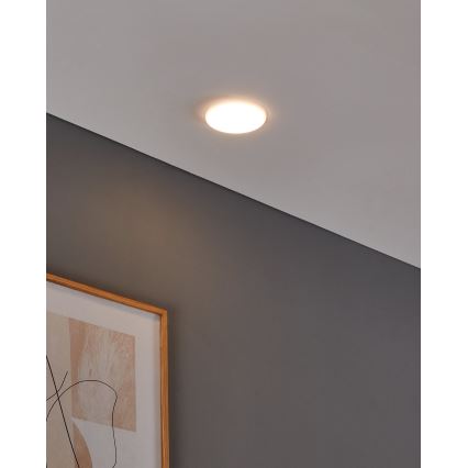 Eglo - Infälld LED badrumsbelysning LED/5,5W/230V diameter 10 cm IP65