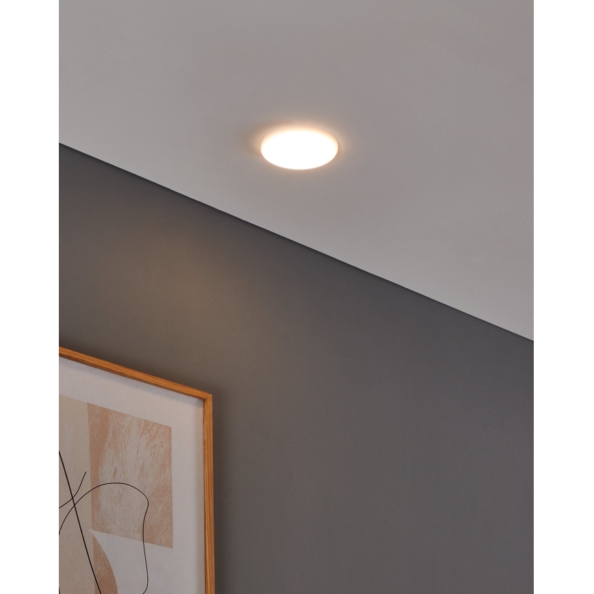 Eglo - Infälld LED badrumsbelysning LED/5,5W/230V diameter 10 cm IP65