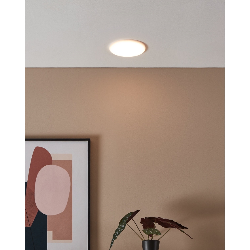 Eglo - Infälld LED badrumsbelysning LED/11,5W/230V diameter 15,5 cm IP65