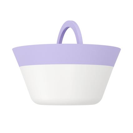 Eglo - LED RGBW Ljusreglerad beröring utomhus lampa 2i1 LED/1,5W/5V 2600 mAh IP54 lila