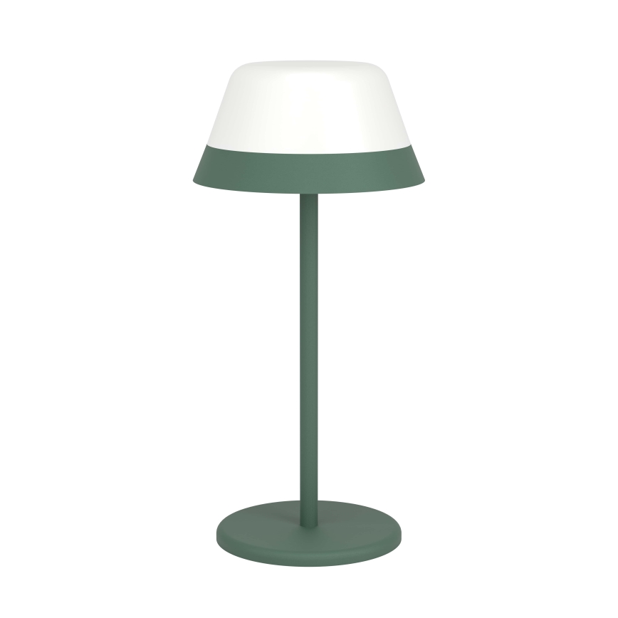 Eglo - LED RGBW Ljusreglerad beröring utomhus lampa 2i1 LED/1,5W/5V 2600 mAh IP54 grön