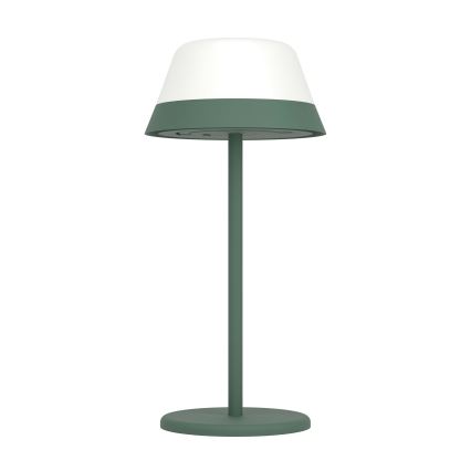 Eglo - LED RGBW Ljusreglerad beröring utomhus lampa 2i1 LED/1,5W/5V 2600 mAh IP54 grön