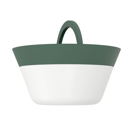 Eglo - LED RGBW Ljusreglerad beröring utomhus lampa 2i1 LED/1,5W/5V 2600 mAh IP54 grön