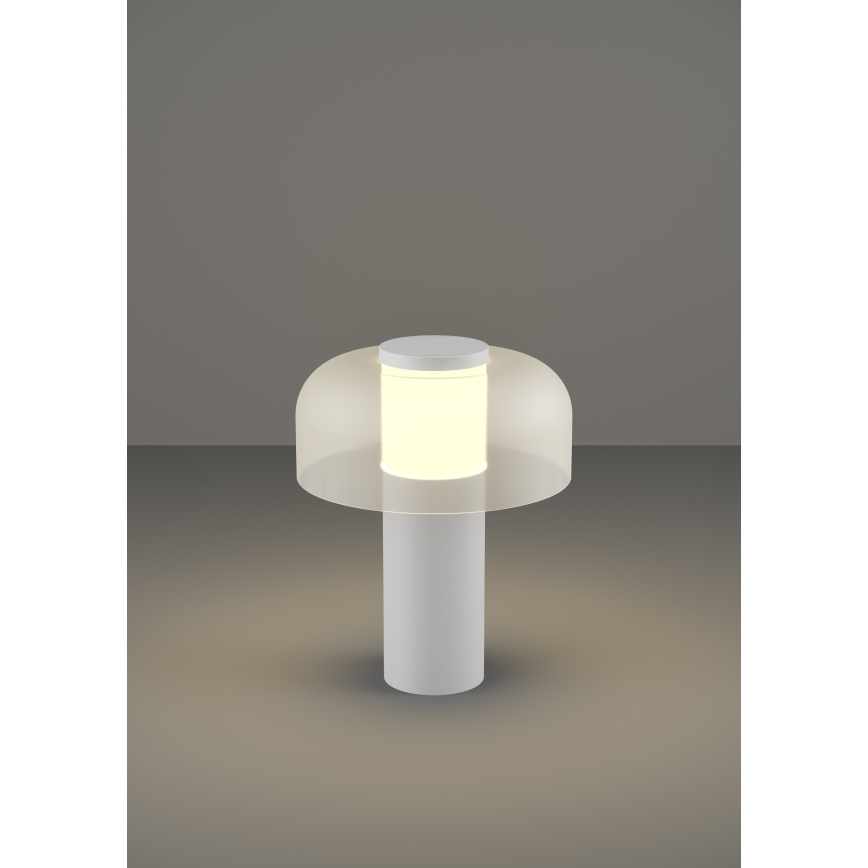 Eglo - LED Ljusreglerad beröring utomhus lampa LED/2,25W/5V 2400-4000K 5200 mAh IP44 vit