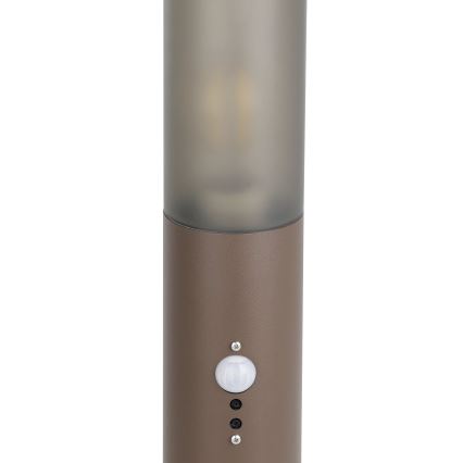 Eglo - Lampa med sensor för utomhusbruk 1xE27/15W/230V 45 cm IP44