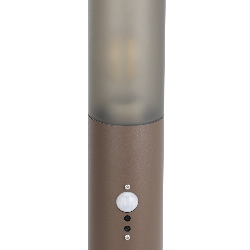 Eglo - Lampa med sensor för utomhusbruk 1xE27/15W/230V 45 cm IP44