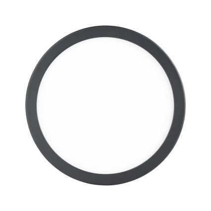 Eglo - LED taklampa med sensor LED/17W/230V 3000K svart