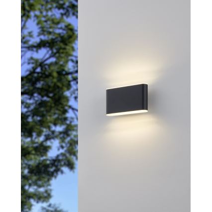 Eglo - LED vägglampa för utomhusbruk 2xLED/5,8W/230V IP65