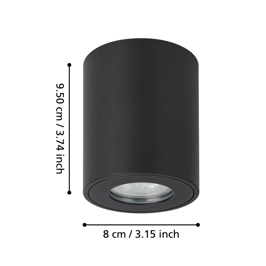 Eglo - Spotlight för utomhusbruk 1xGU10/5W/230V diameter 8 cm IP44