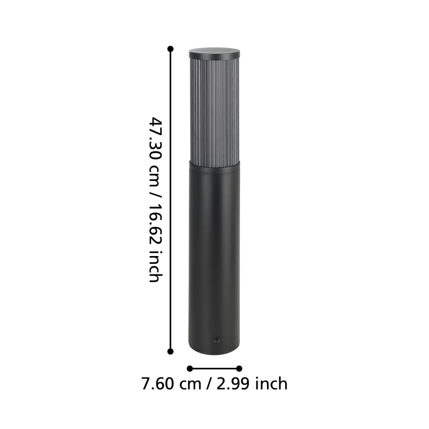 Eglo - Utomhuslampa 1xE27/15W/230V 46,5 cm IP54