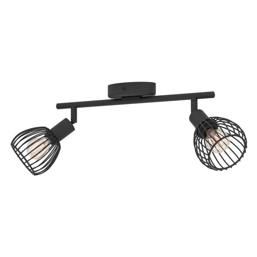 Eglo - Spotlight 2xE14/40W/230V svart