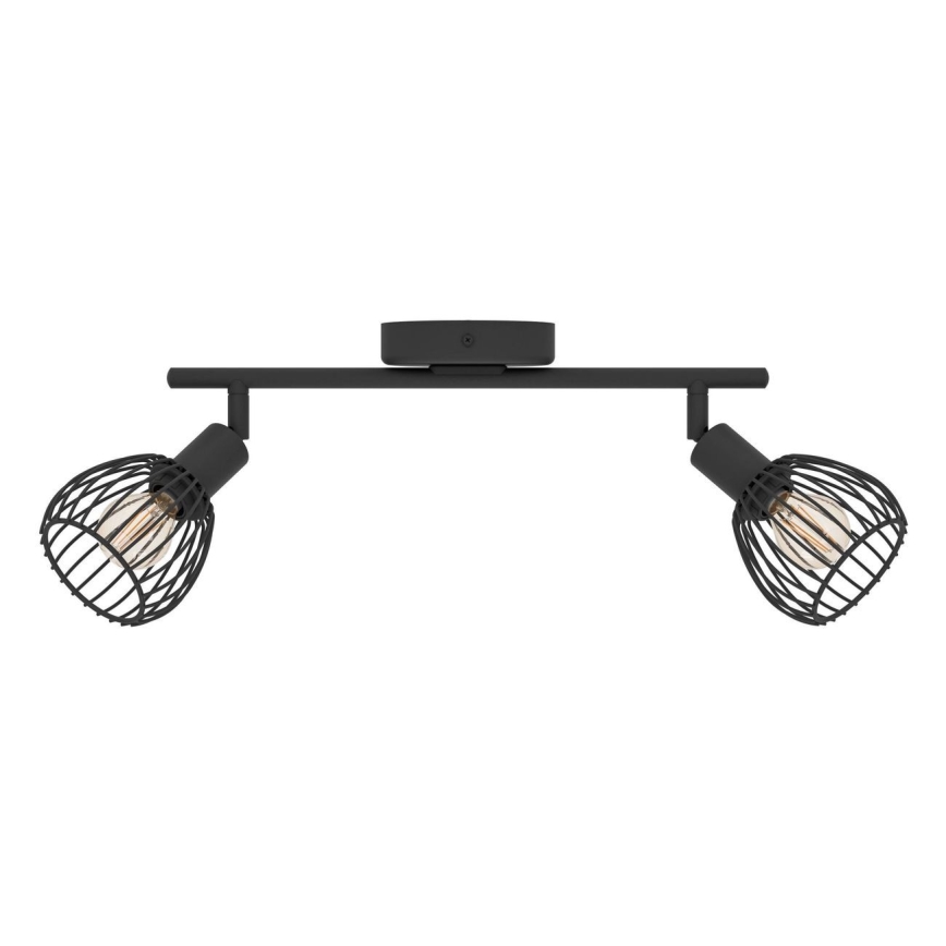 Eglo - Spotlight 2xE14/40W/230V svart