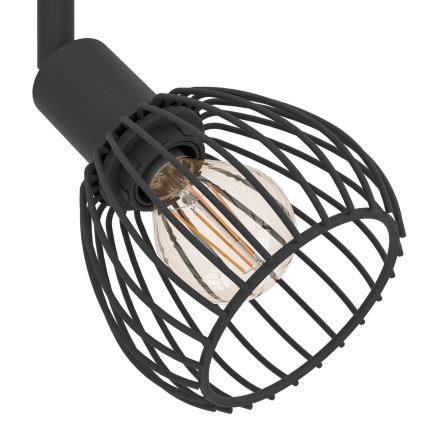 Eglo - Spotlight 2xE14/40W/230V svart