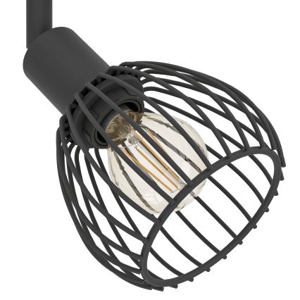Eglo - Spotlight 3xE14/40W/230V svart