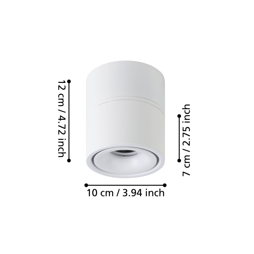 Eglo - LED Spotlight LED/8W/230V 3000K vit
