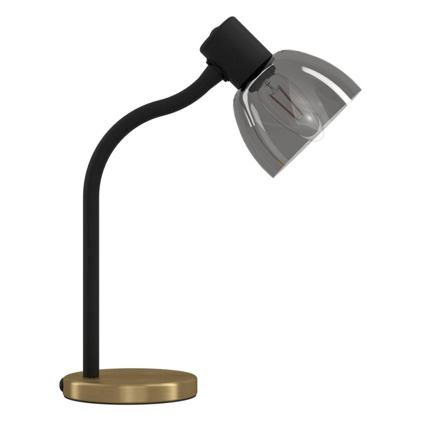 Eglo - Bordslampa 1xE14/25W/230V guld/svart
