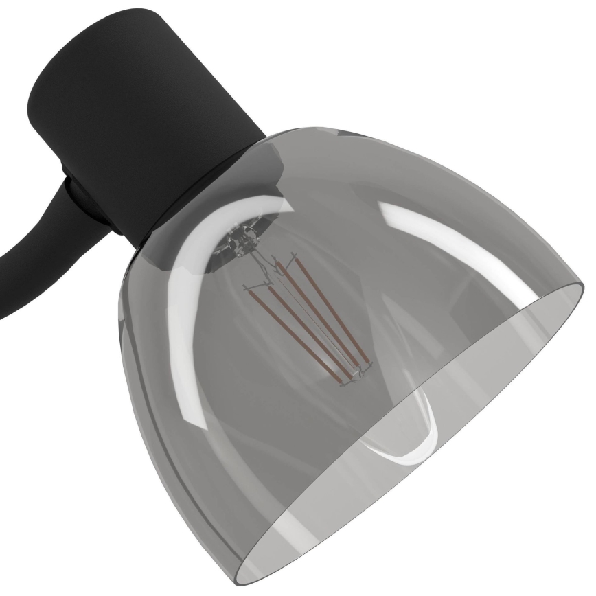 Eglo - Bordslampa 1xE14/25W/230V guld/svart