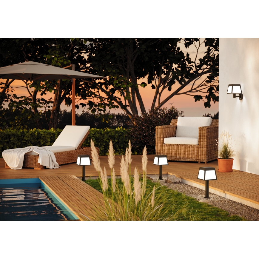 Eglo - LED Solcellsbelysning med en sensor LED/7,5W/3,7V 56cm 2200 mAh IP44