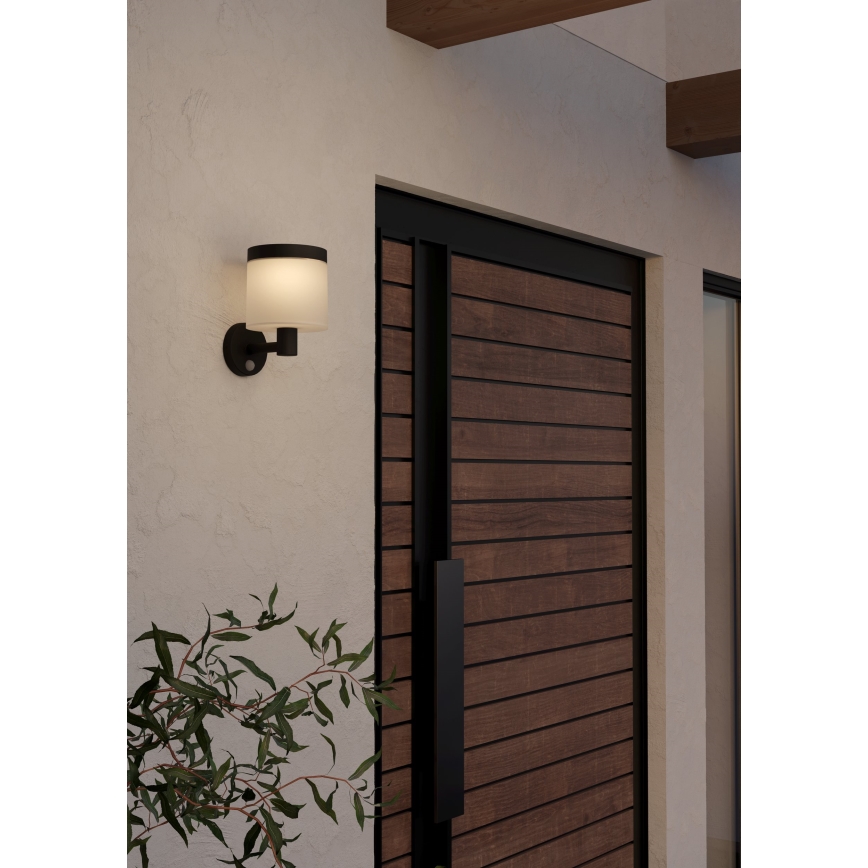 Eglo - LED solcell väggbelysning med sensor LED/7,5W/3,7V IP44