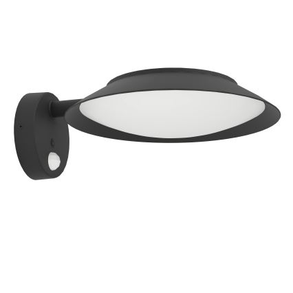 Eglo - LED solcell väggbelysning med sensor LED/7W/3,7V IP44