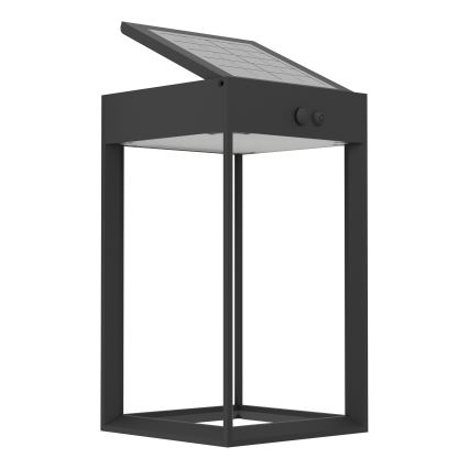 Eglo - LED solcell väggbelysning med sensor LED/6,5W/3,7V IP44