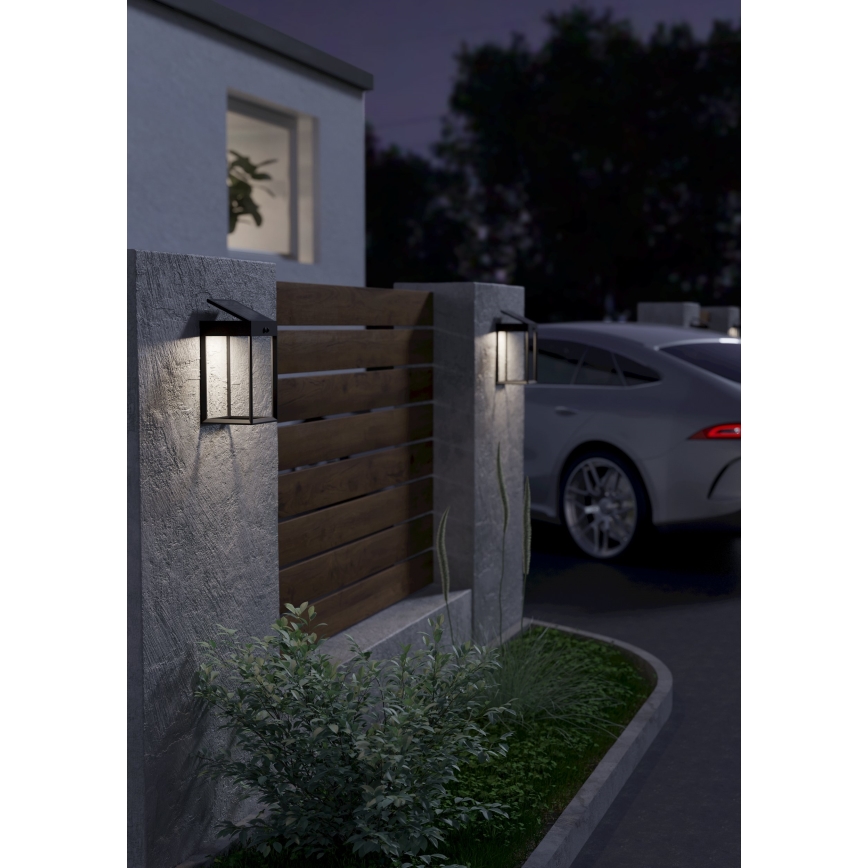Eglo - LED solcell väggbelysning med sensor LED/6,5W/3,7V IP44