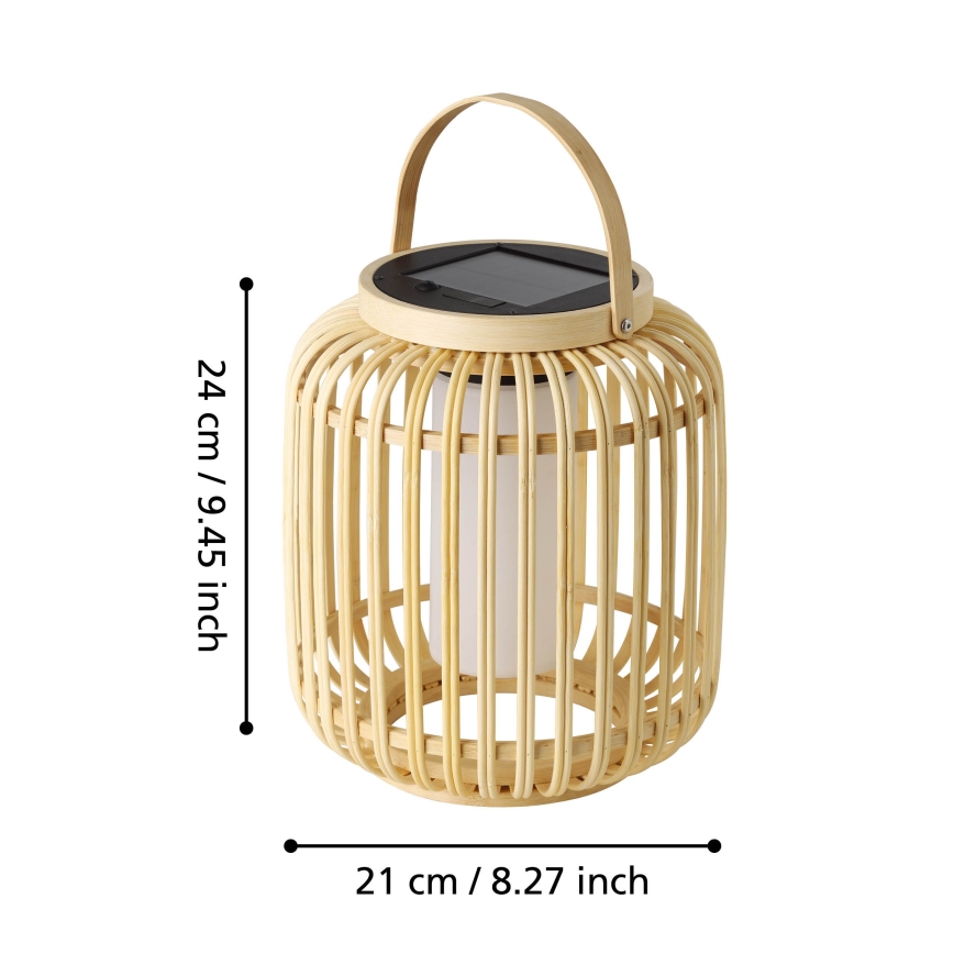 Eglo - LED Solarlampa för bord LED/3,3W/3,7V 1800 mAh IP44