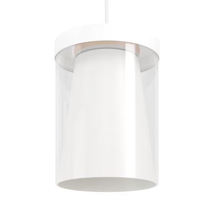 Eglo - LED RGBW Ljusreglerad ljuskrona på textilsladd 3xLED/3,7W/230V 2700-6500K vit ZigBee