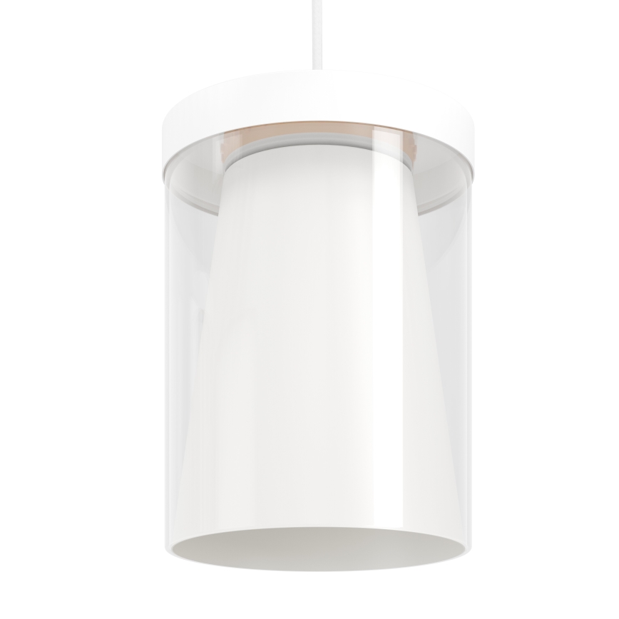 Eglo - LED RGBW Ljusreglerad ljuskrona på textilsladd 3xLED/3,7W/230V 2700-6500K vit ZigBee
