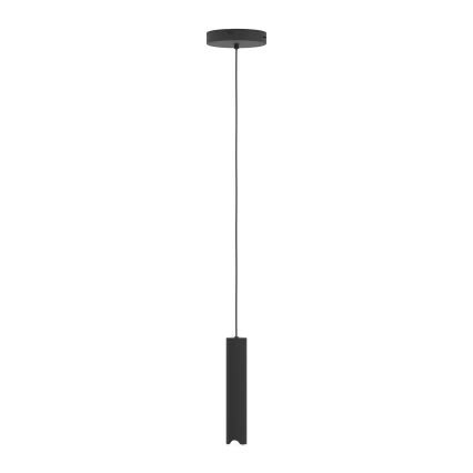 Eglo - LED RGBW Ljusreglerad ljuskrona på textilsladd LED/3,7W/230V 2700-6500K svart