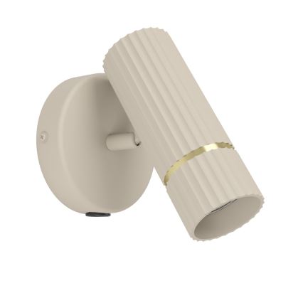 Eglo - LED väggbelysning 1xGU10/5W/230V 3000K beige